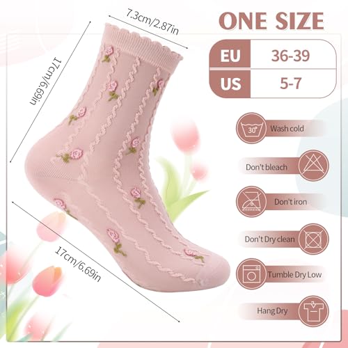 50% Off Jspupifip Women Ruffle Socks - Use Code 9PPEEIVY - Image 4