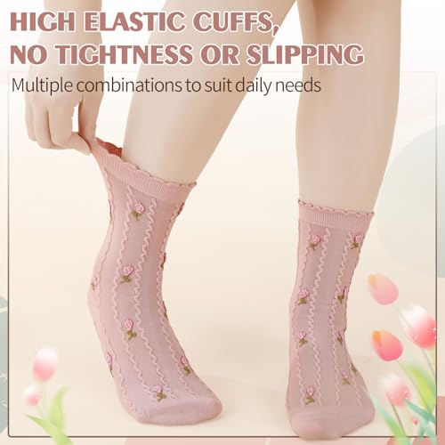 50% Off Jspupifip Women Ruffle Socks - Use Code 9PPEEIVY - Image 6