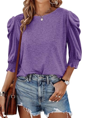 Up to 40% Off Tankaneo Women's 3/4 Sleeve Blouse Code JYE55SNV - Image 2