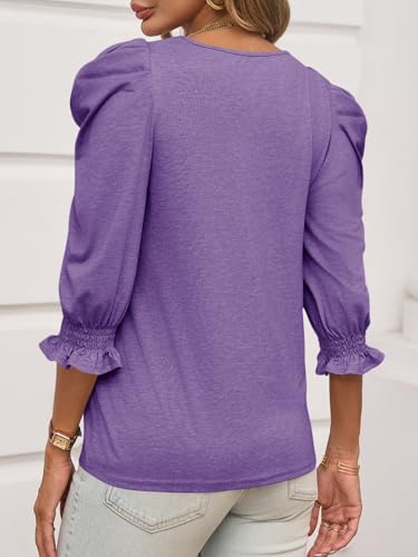 Up to 40% Off Tankaneo Women's 3/4 Sleeve Blouse Code JYE55SNV - Image 5