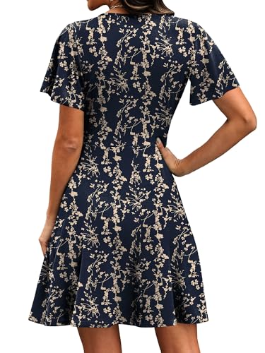 Save 50% on RUMIA Women's Wrap V Neck Summer Dress - Image 6