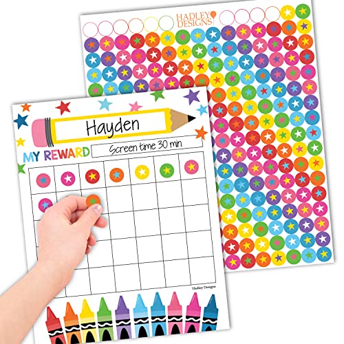 50% Off Star Sticker Chart for Kids Behavior with Code - Image 2