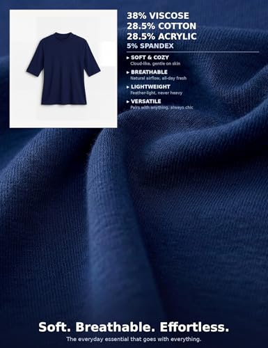 Save 40% on Prettywear Women's Mock Neck Top - Image 7