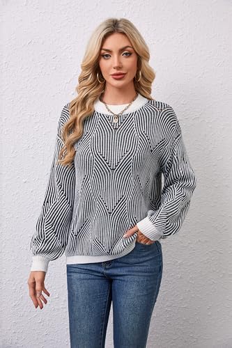 11.89 with code D5V49DDD Women's Striped Sweater - Image 6