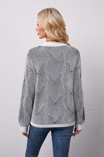 11.89 with code D5V49DDD Women's Striped Sweater - Image 7