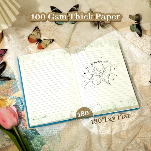 50% Off MINICAGIE Embroidered Fabric Journal Notebook - Image 5