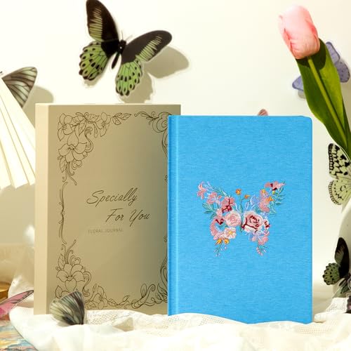 50% Off MINICAGIE Embroidered Fabric Journal Notebook - Image 7