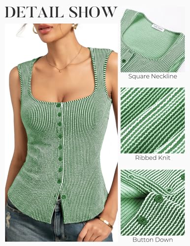Save 40% on Kate Kasin Ribbed Knit Tank Tops - Image 5