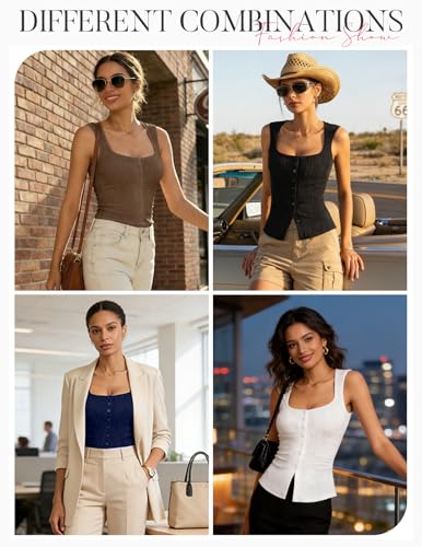 Save 40% on Kate Kasin Ribbed Knit Tank Tops - Image 6