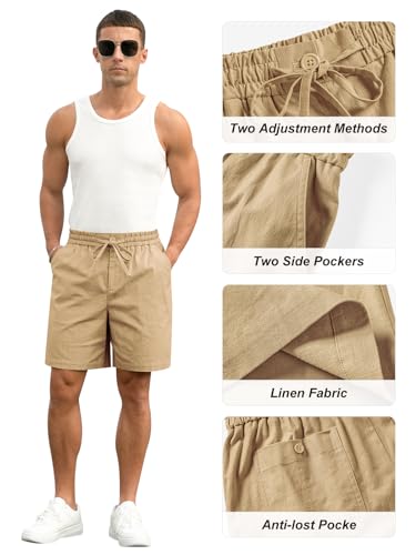53% Off RQP Cotton Linen Shorts with Code JIUQXSTS - Image 5