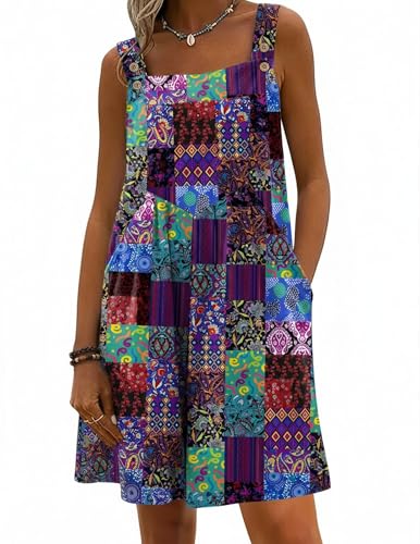 50% Off Ekouaer Women's Sleeveless Romper with Pockets - Image 2