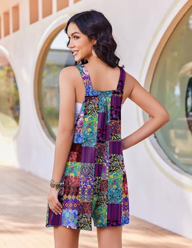 50% Off Ekouaer Women's Sleeveless Romper with Pockets - Image 5