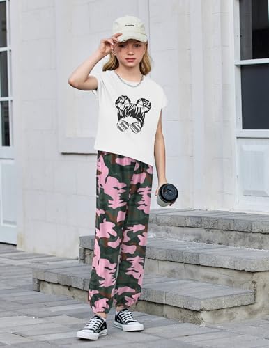 Girls 2 Piece Jogger Set with Code 87KM63OV + Clip Coupon - Image 5