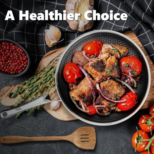 31% Off OATOFP 12-Inch Nonstick Frying Pan with Lid - Image 3