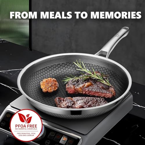 31% Off OATOFP 12-Inch Nonstick Frying Pan with Lid - Image 7