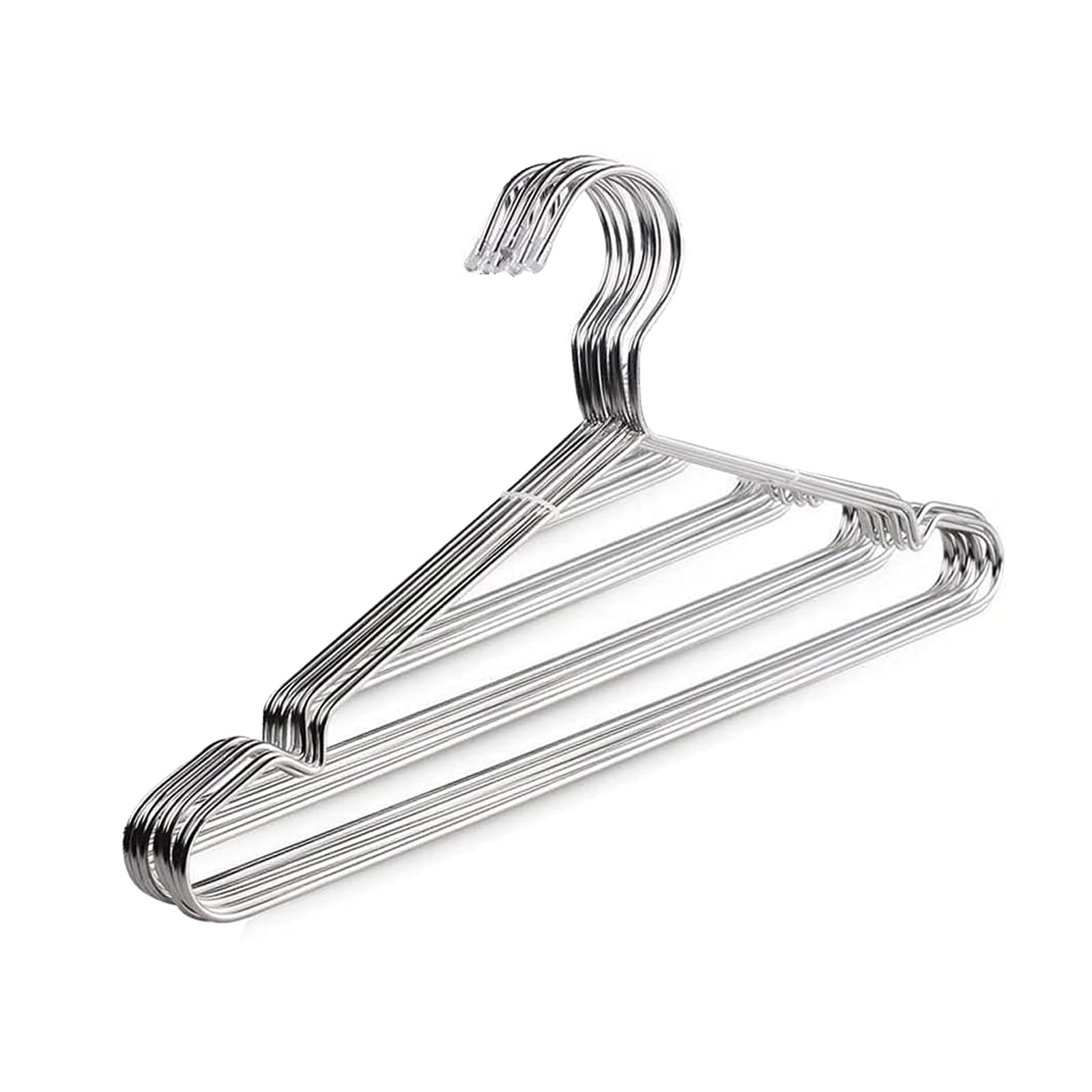5-Pack Stainless Steel Hangers – Code IIDK5WET for Best Price - Image 1