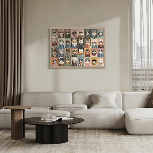 Save on 1000-Piece Cat Fashion Jigsaw Puzzle with Code - Image 5