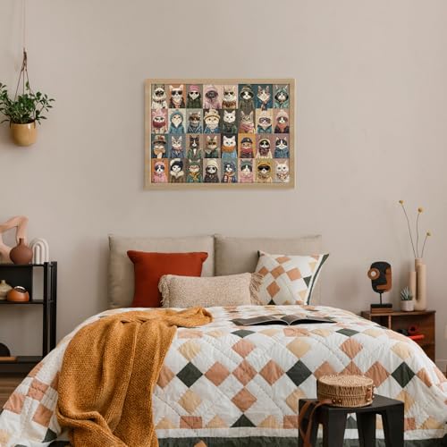 Save on 1000-Piece Cat Fashion Jigsaw Puzzle with Code - Image 6