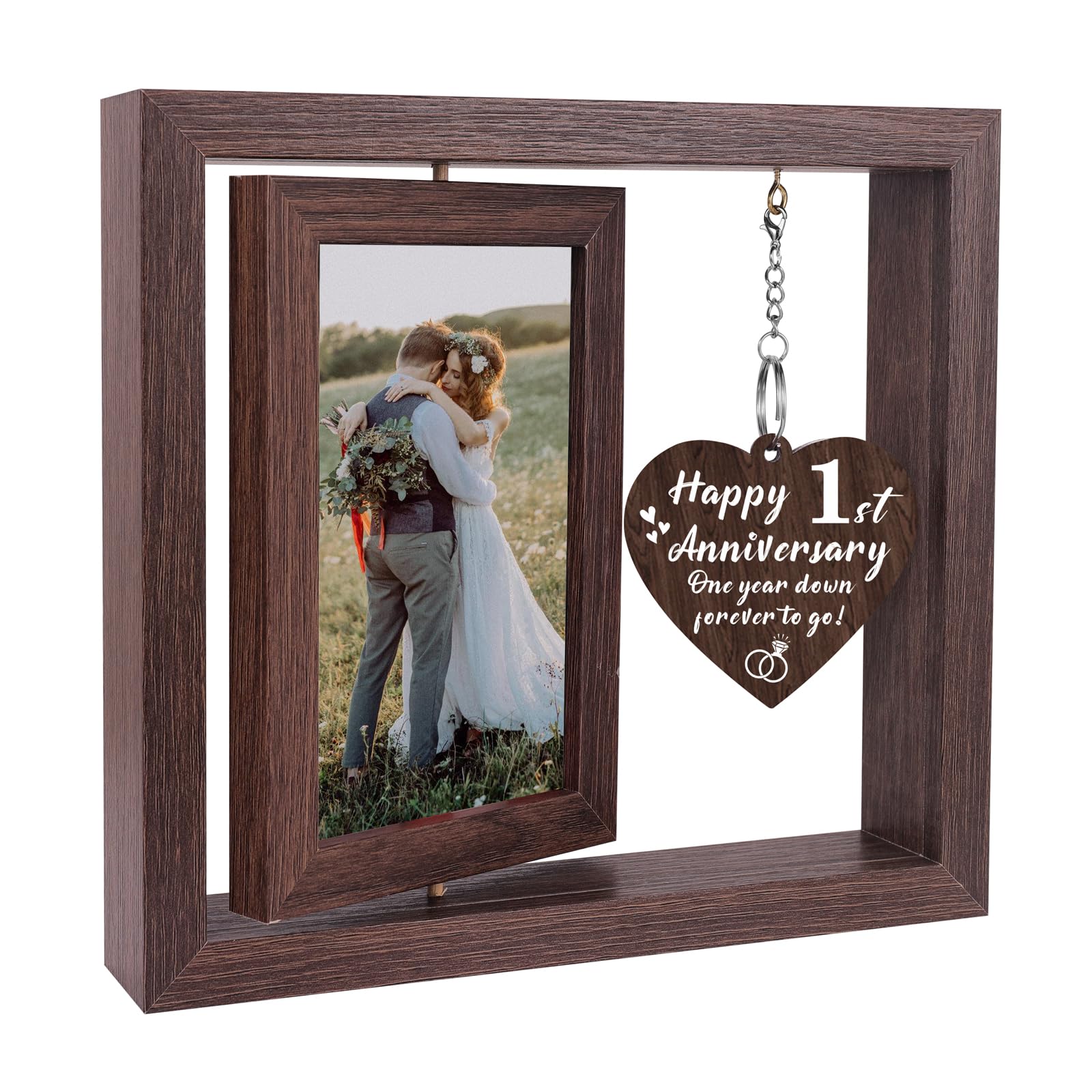 30% Off 1-Year Anniversary Picture Frame Gift - Image 1