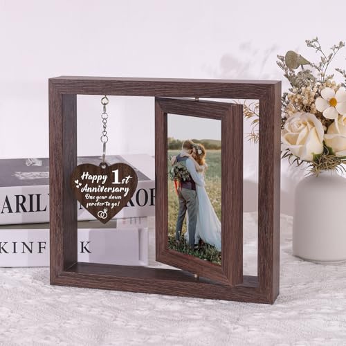 30% Off 1-Year Anniversary Picture Frame Gift - Image 5
