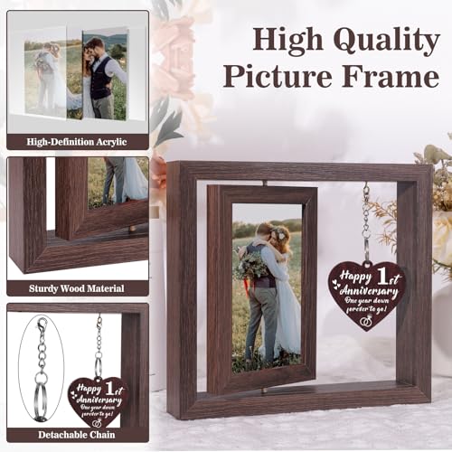 30% Off 1-Year Anniversary Picture Frame Gift - Image 6