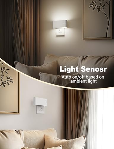38% Off JandCase 2-Pack Auto-On LED Night Lights - Image 4