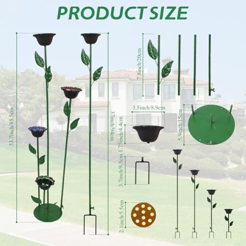 57% Off DREAMSOUL 4-Pack Bird Bath and Bee Feeder Set - Image 5