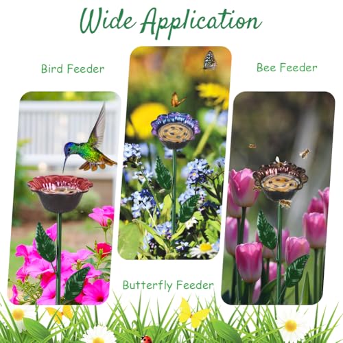 57% Off DREAMSOUL 4-Pack Bird Bath and Bee Feeder Set - Image 6