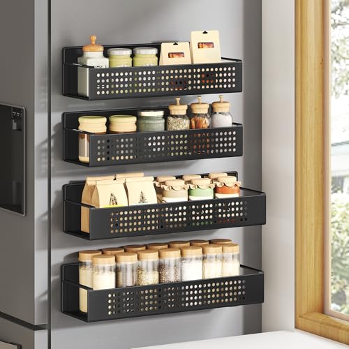 Save 50% on SONGMICS 4-Pack Magnetic Spice Rack - Image 2