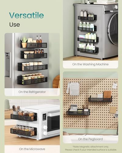 Save 50% on SONGMICS 4-Pack Magnetic Spice Rack - Image 6