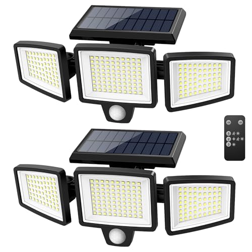 44% Off Tuffenough Solar Outdoor Security Lights 2-Pack - Image 2