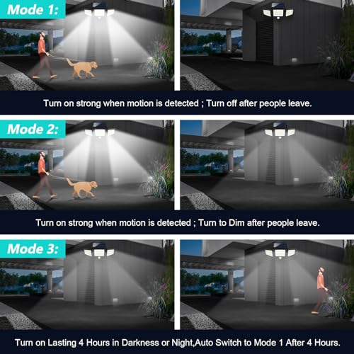 44% Off Tuffenough Solar Outdoor Security Lights 2-Pack - Image 6