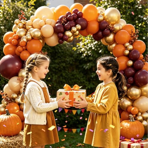 Save 50% with Code IBCNE6AL on 124-Pc Fall Balloon Arch Kit - Image 4