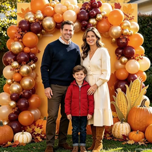 Save 50% with Code IBCNE6AL on 124-Pc Fall Balloon Arch Kit - Image 5
