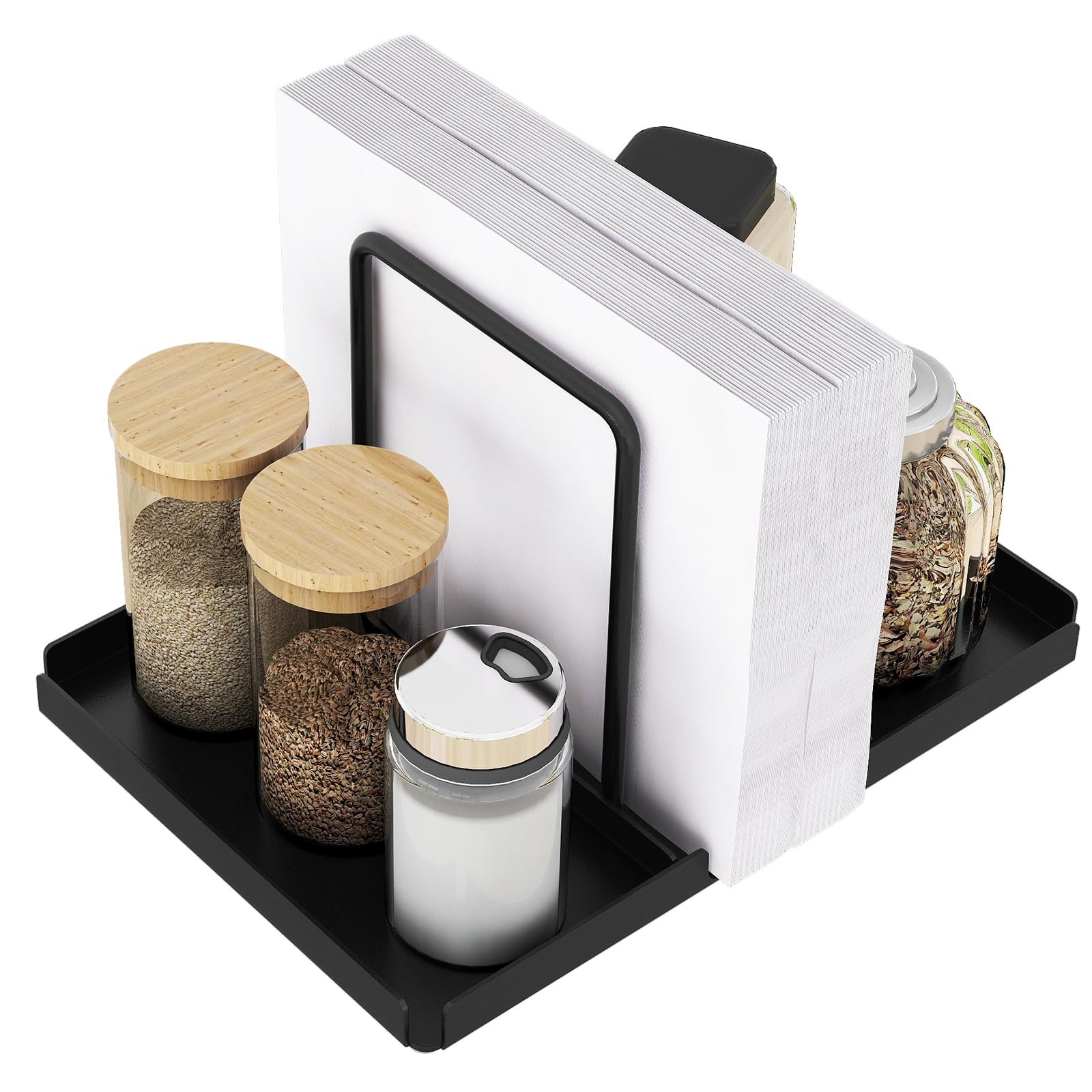 50% Off Audmore Napkin Holder with Shaker Caddy - $8.99 - Image 1