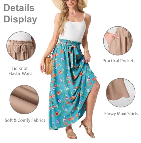 33% Off Lepunuo Women's Paper Bag Maxi Skirt - Image 4