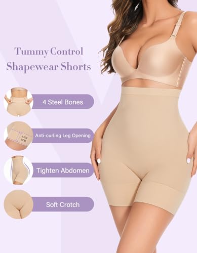 63% Off YADIFEN Tummy Control Shapewear Shorts - Image 4