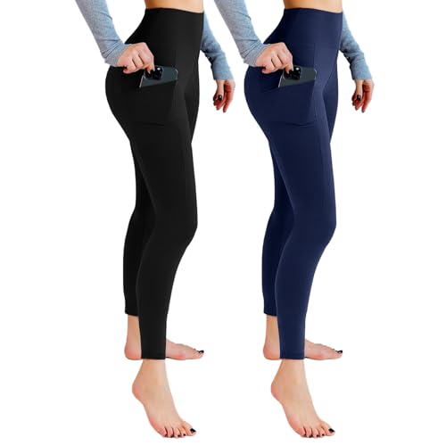 Save 48% on Leafigure 2-Pack Leggings with Pockets - Image 2