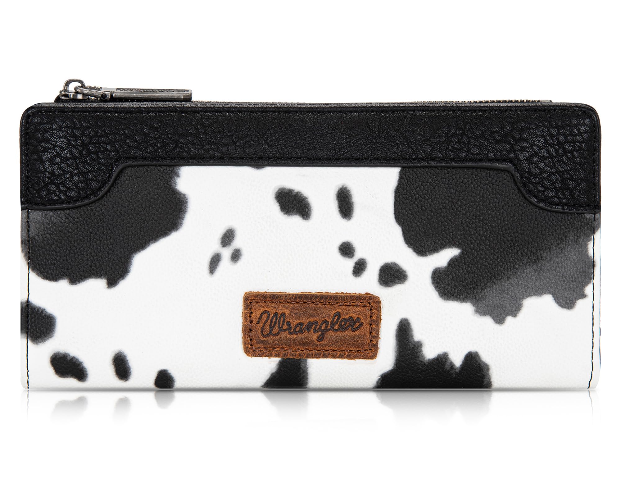 27% Off Montana West Cow Print Bifold Wallet - Image 1