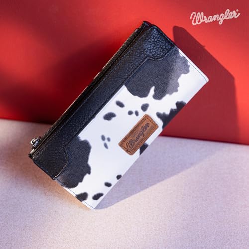 27% Off Montana West Cow Print Bifold Wallet - Image 3
