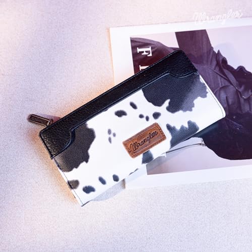 27% Off Montana West Cow Print Bifold Wallet - Image 4