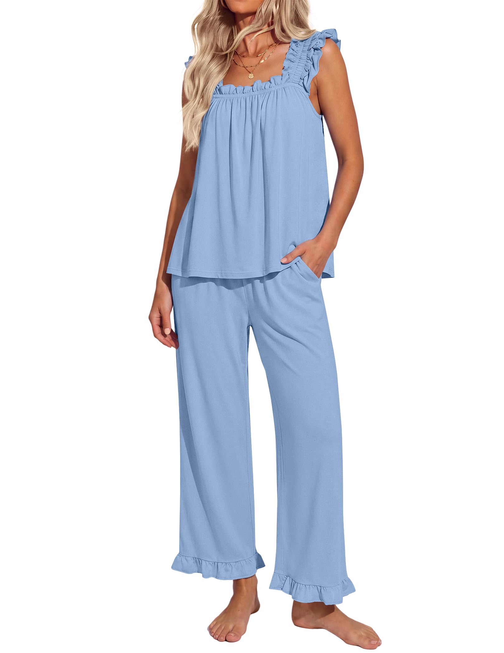50% Off Ekouaer Women's Pajama Set with Code LPLXG93W - Image 1