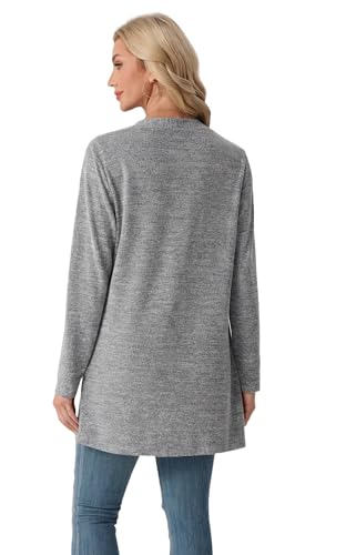 10% Off Lepunuo Lightweight Cardigan with Pockets - Image 6