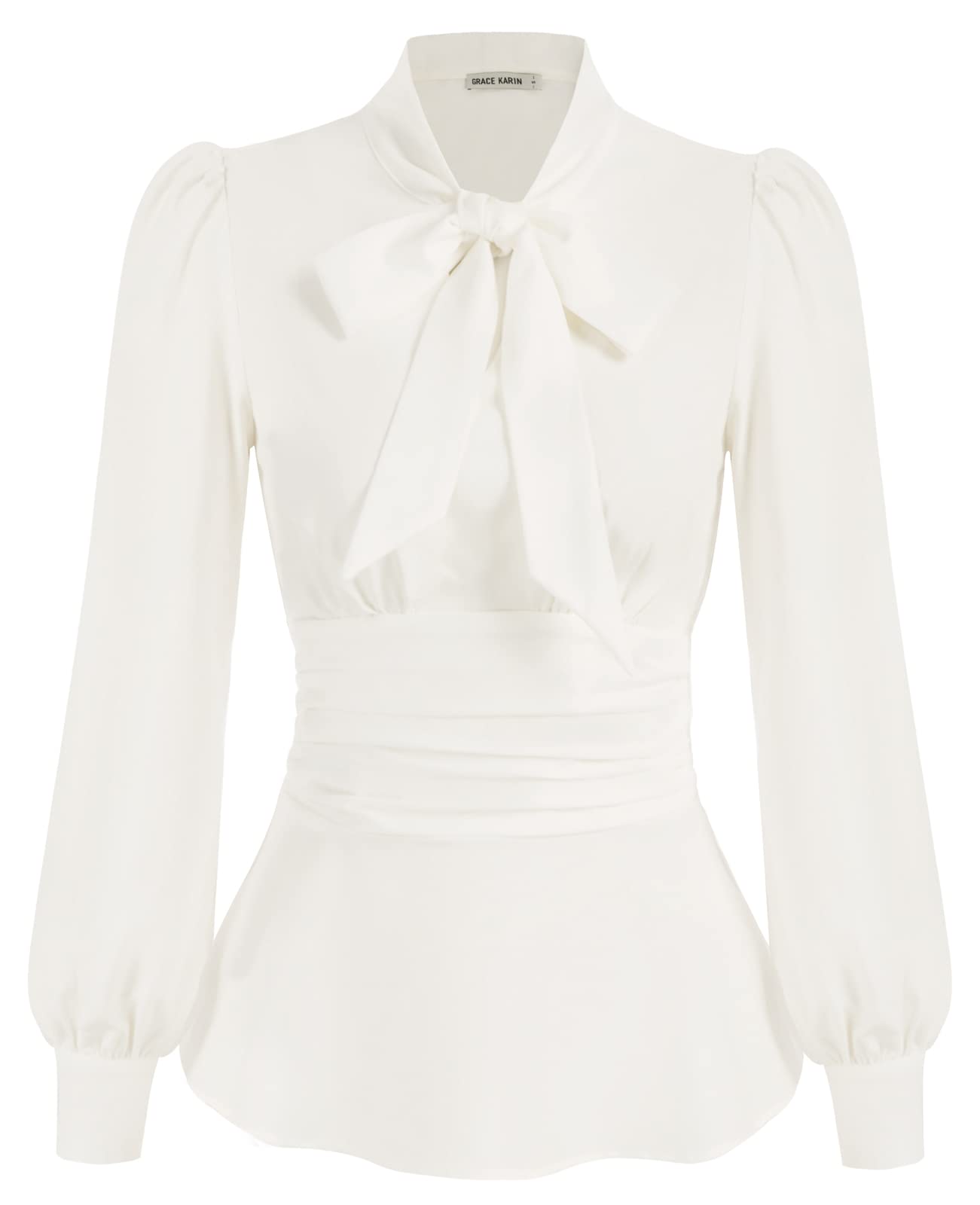 70% Off GRACE KARIN Women's Peplum Dressy Work Blouse - Image 1