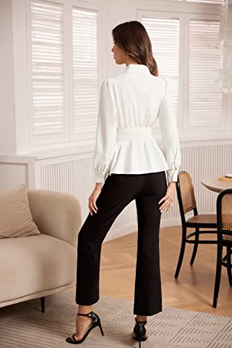 70% Off GRACE KARIN Women's Peplum Dressy Work Blouse - Image 5