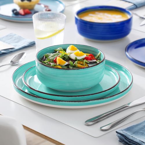 36% Off vancasso 12-Piece Dinnerware Set – Hand-Painted - Image 7