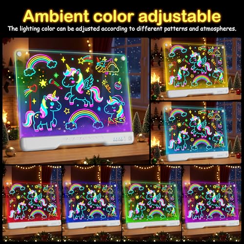 36% Off Kids LED Drawing Board - Fun & Educational Toy - Image 4