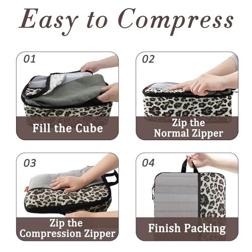 50% Off U+U Compression Packing Cubes for Organized Travel - Image 8