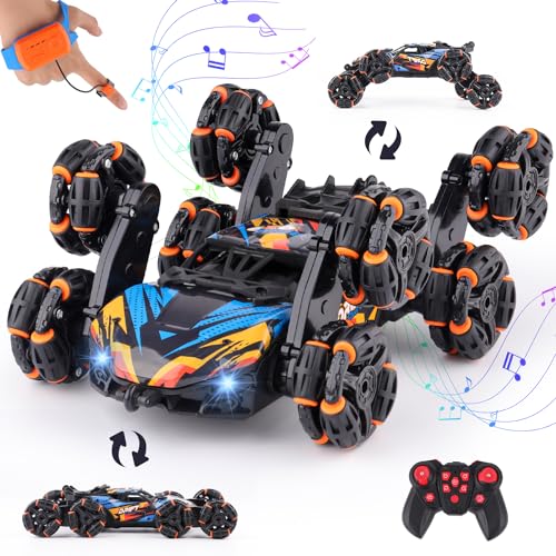 50% Off NEXBOX 8-Wheel Stunt RC Car for Kids Ages 6-14 - Image 2