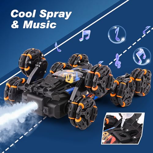 50% Off NEXBOX 8-Wheel Stunt RC Car for Kids Ages 6-14 - Image 4